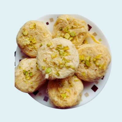 Soan Papdi is a popular and delicate Indian sweet that is loved for its flaky and melt-in-your-mouth texture