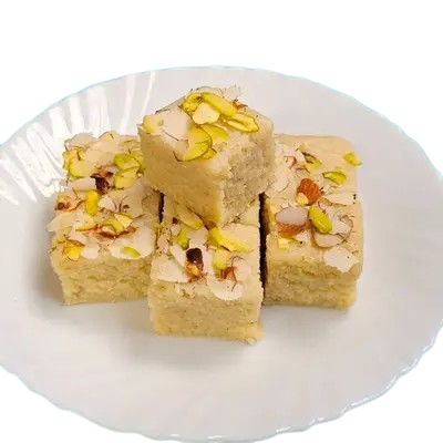 Badam Pista Kalakand/Delicious Badam Pista dessert